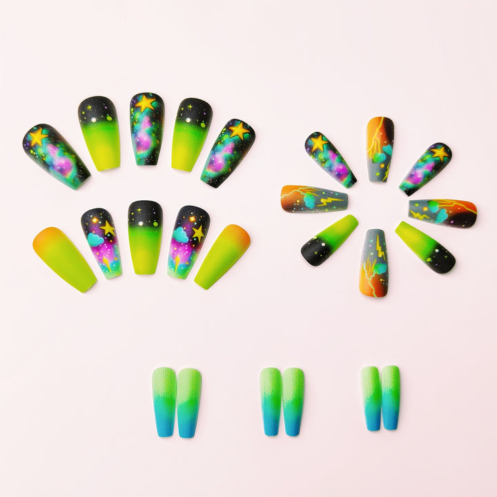 Cosmic Adventure Nail Art Bowlift