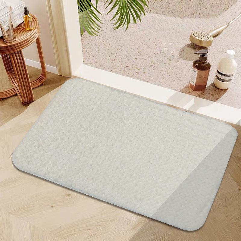Soft Plush Bathroom Mat Set Bowlift