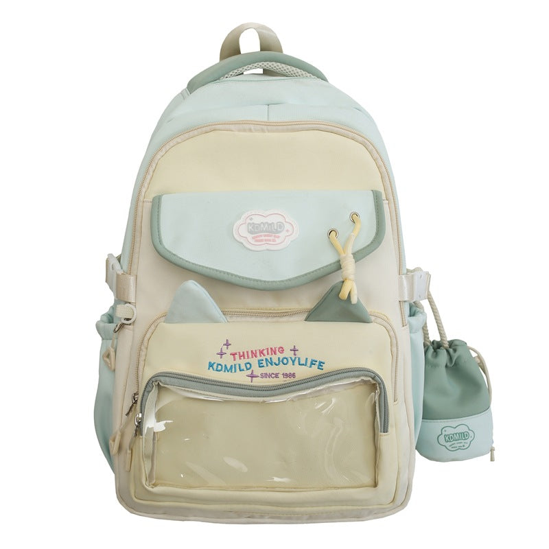 Cute Cartoon-Themed School Backpack Bowlift