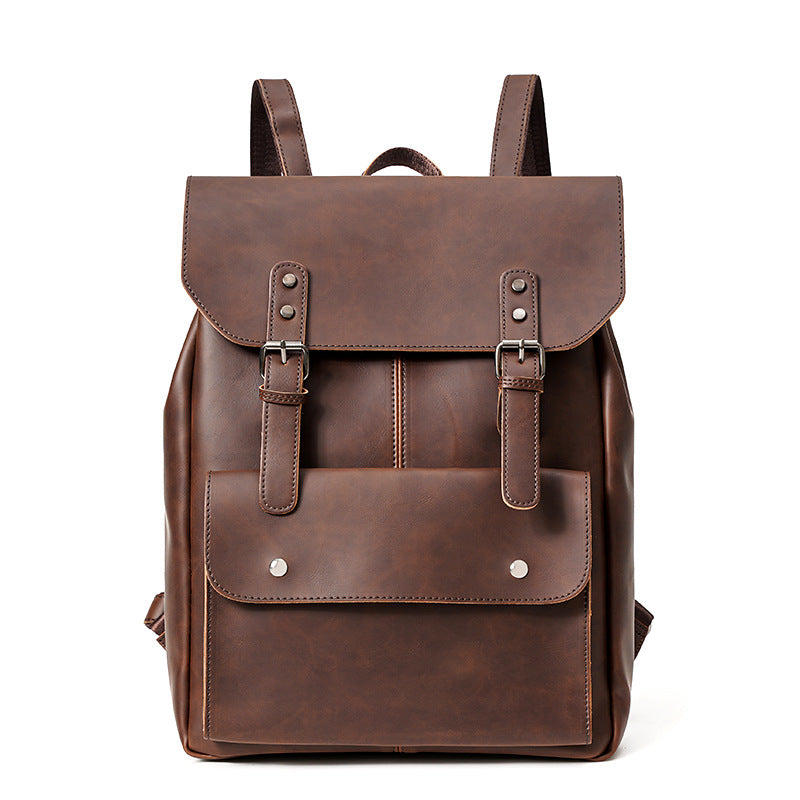 Elegant Backpack Made of Durable Faux Leather Bowlift