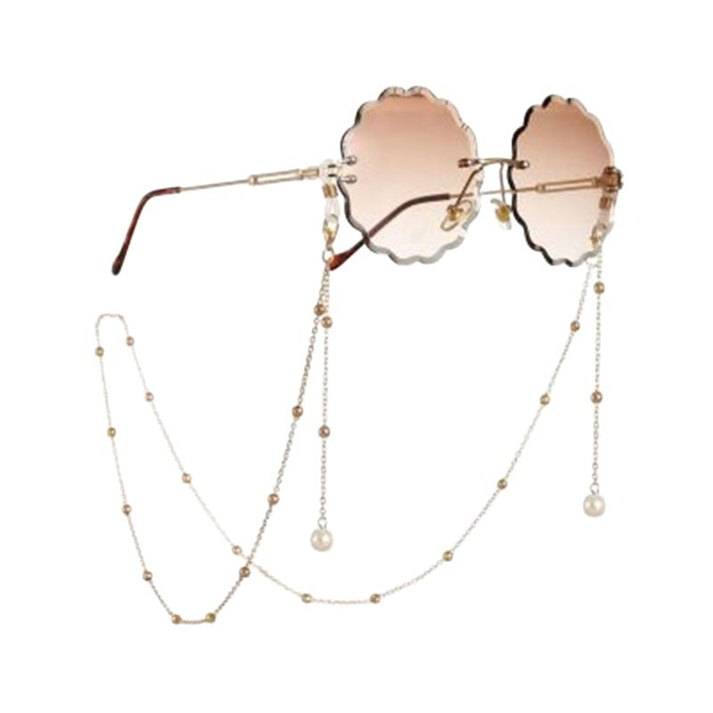 Mask Chain with Pearl Accents Bowlift