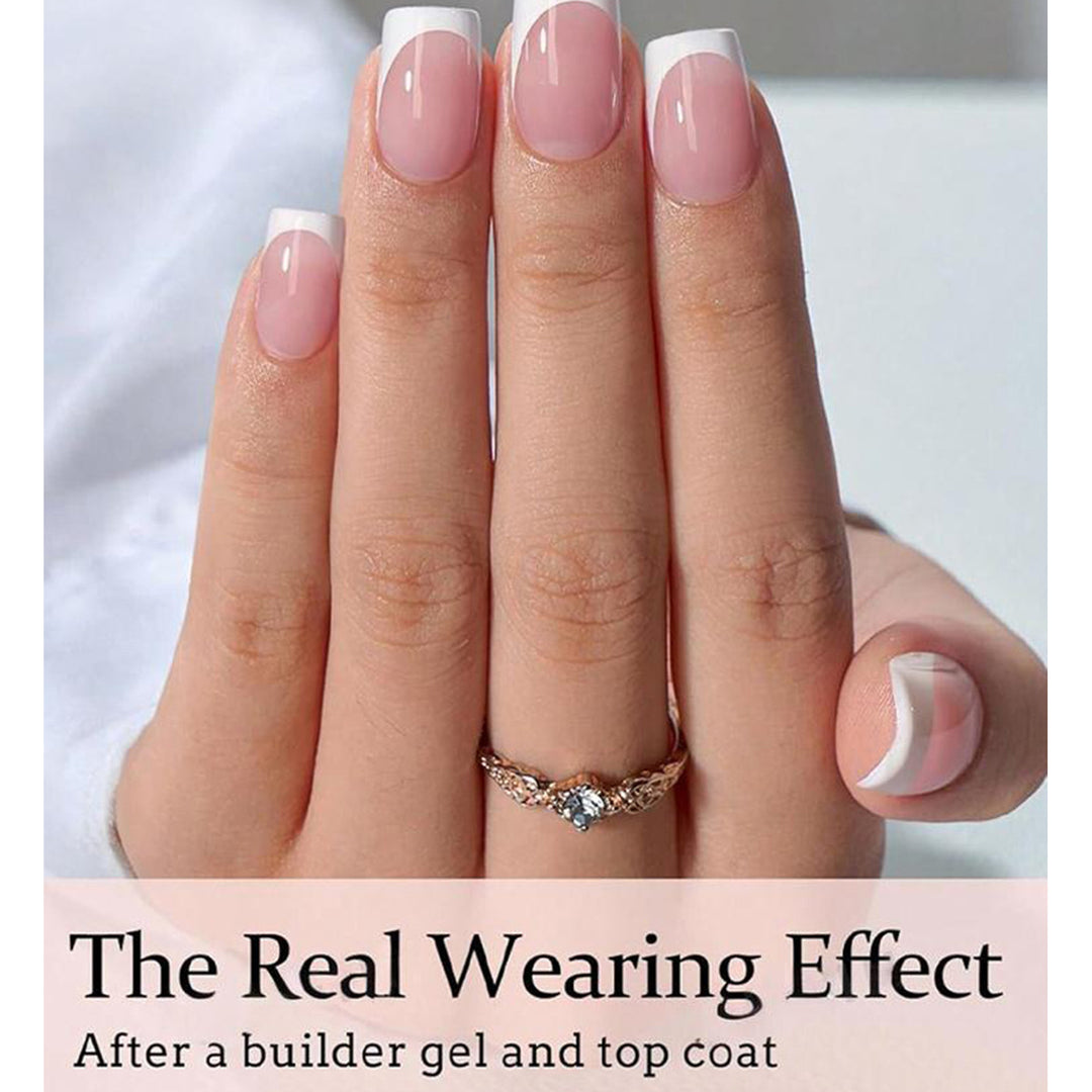 Pre-Shaped Gel Nail Tips Bowlift