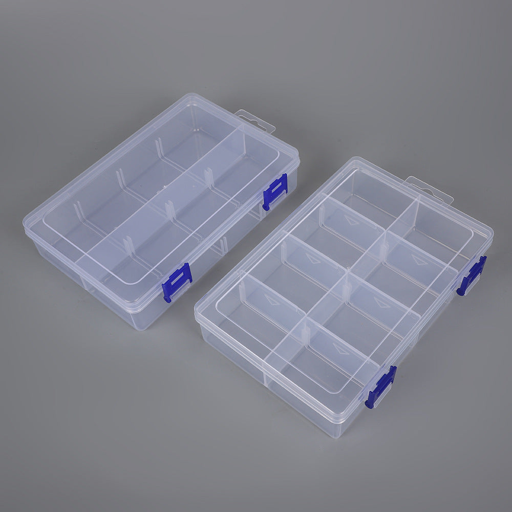 Clear Multi-Compartment Organizer Case Bowlift