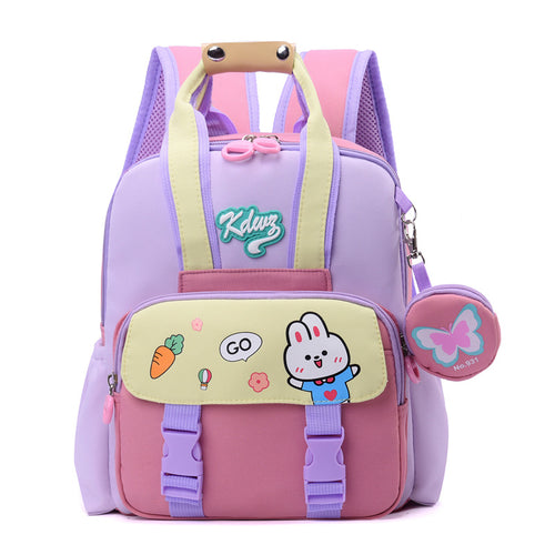 Children's Cute Cartoon Character School Backpack Bowlift