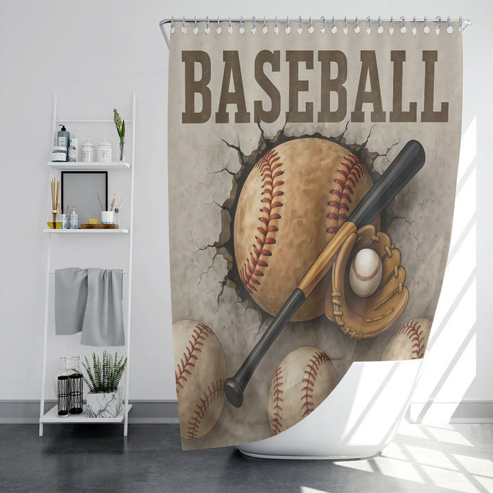 Artistic Shower Curtain Bowlift