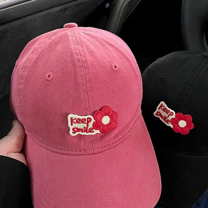 Women's Embroidered Motivational Baseball Cap Bowlift
