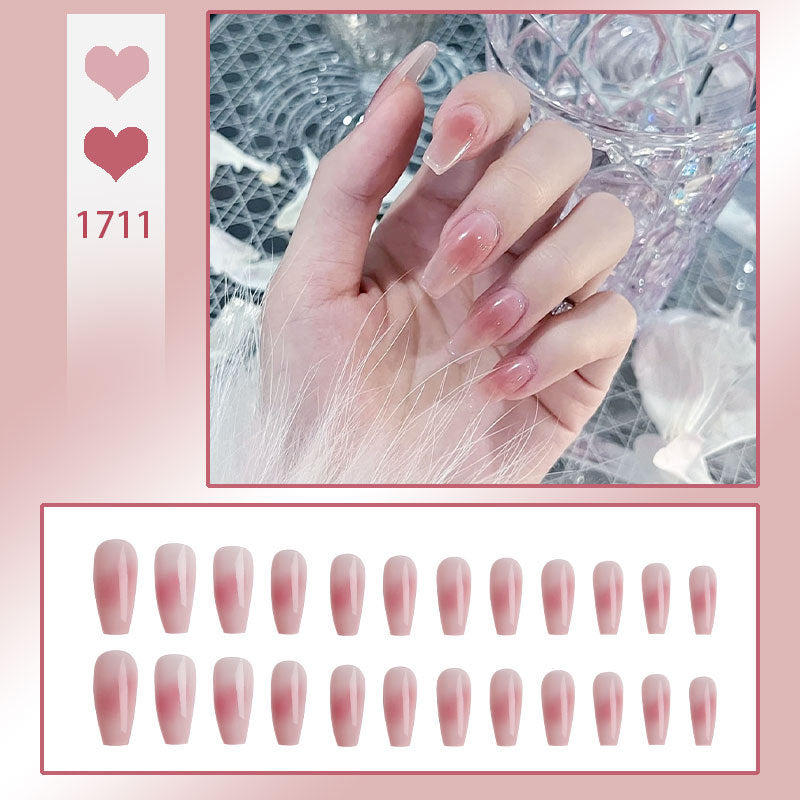 Acrylic nail set with elegant ombre effect Bowlift