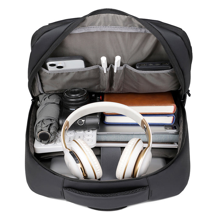 Laptop Backpack with Ergonomic Design and Innovative Layout Bowlift