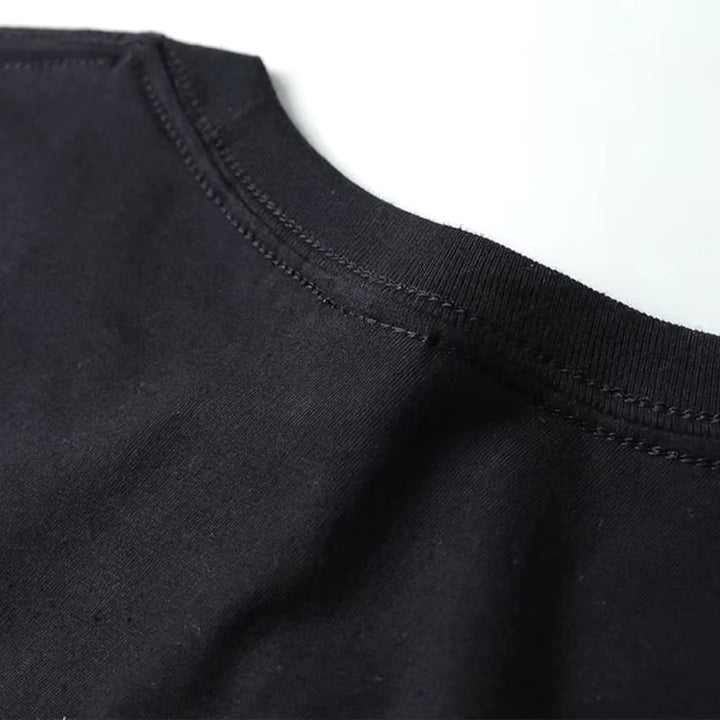 Unisex nan breathable crewneck cotton t-shirt with tagless comfort and reinforced seams Bowlift