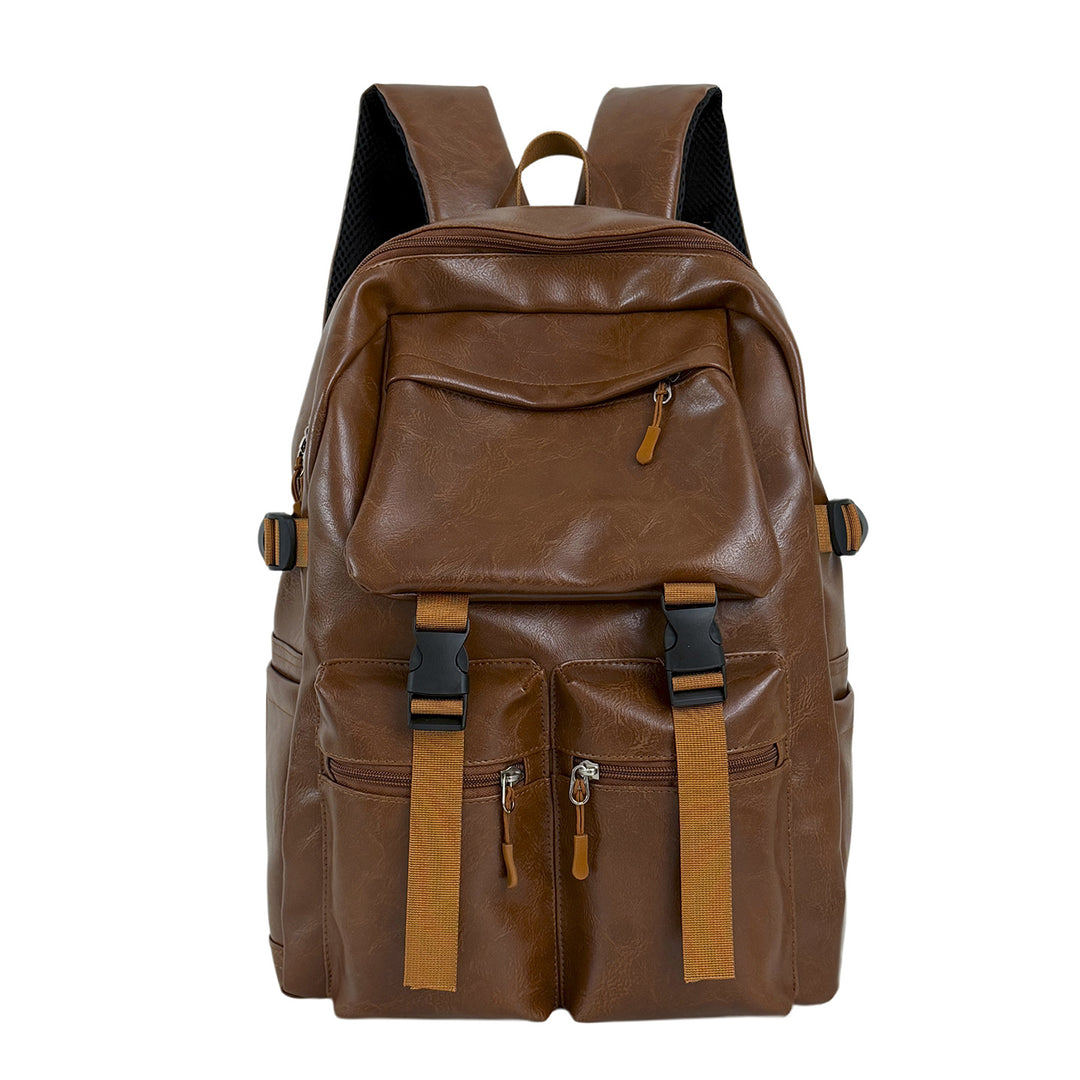 Durable Leather Backpack Bowlift
