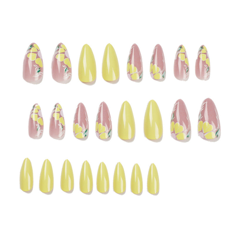 Artful Nail Art with Floral Design Bowlift
