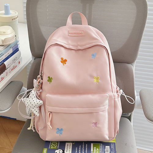 Stylish Embroidered Backpack