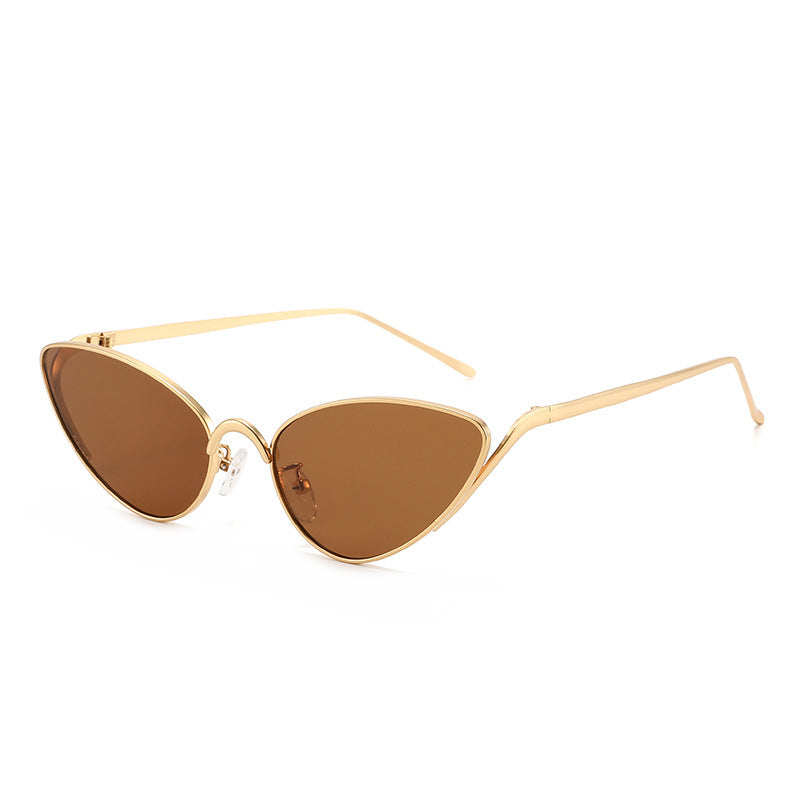 Stylish Cat-Eye Sunglasses with Lightweight Frame Bowlift