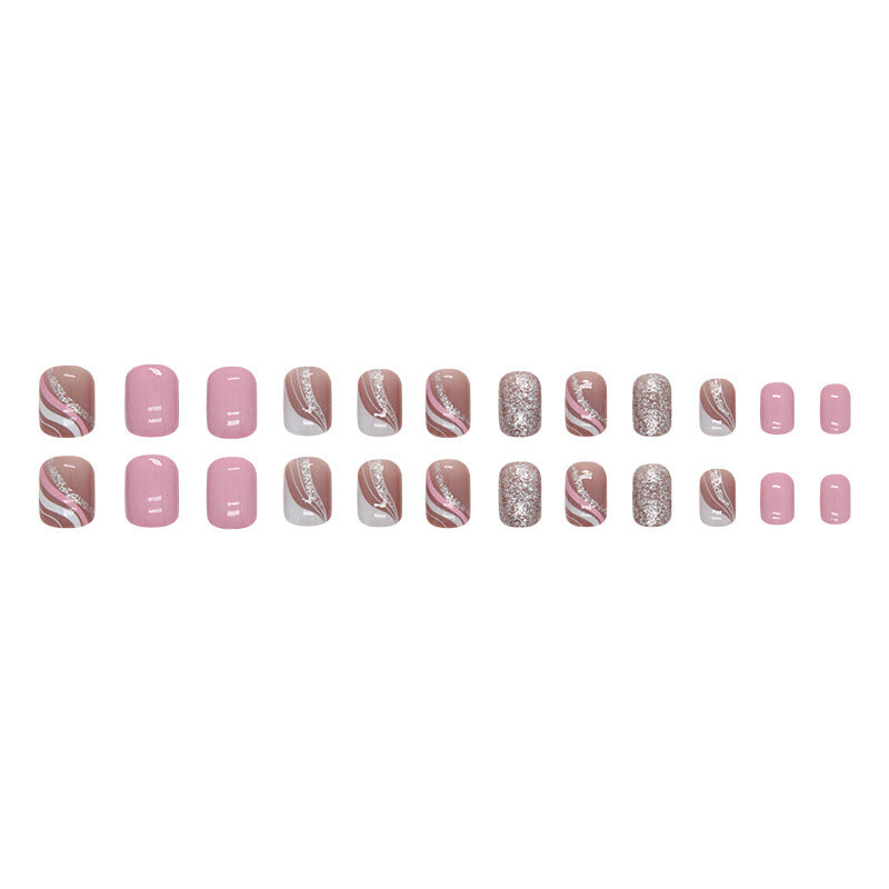 Artistic Glitter Nail Design Set Bowlift