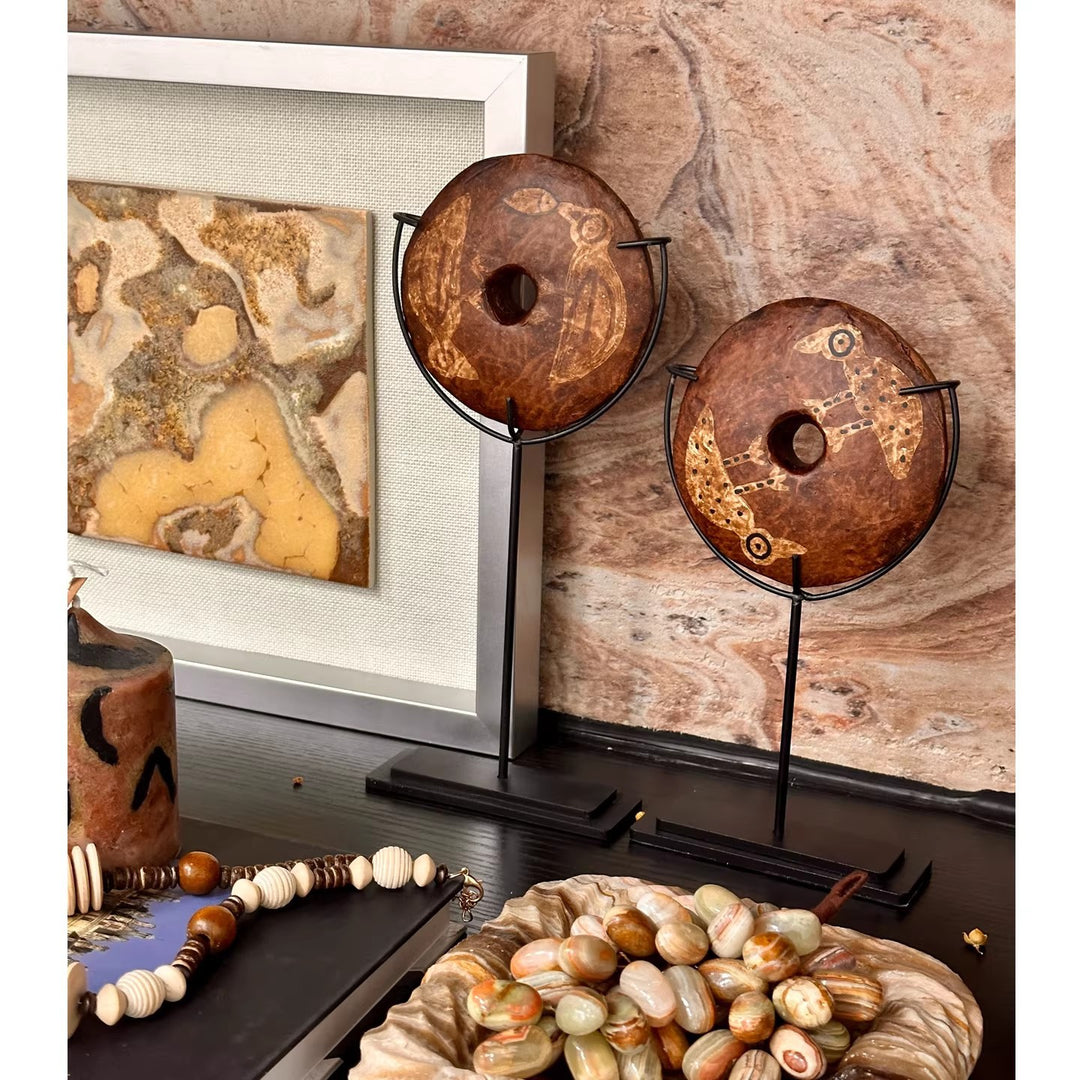 Decorative Onyx Serving Bowl