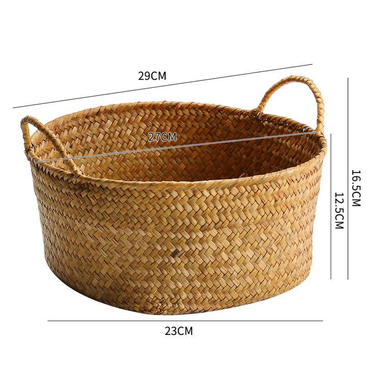 Unisex storage basket made of natural willow material Bowlift