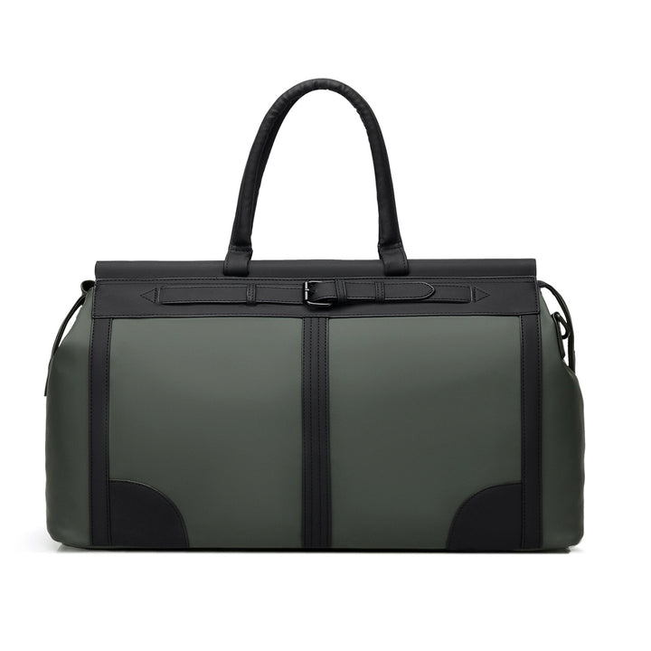 Stylish Leather Travel Weekender Bag Bowlift