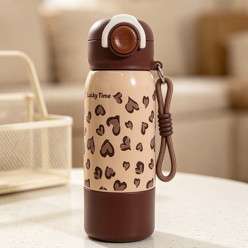 Women's insulated bottle with sweet heart design Bowlift