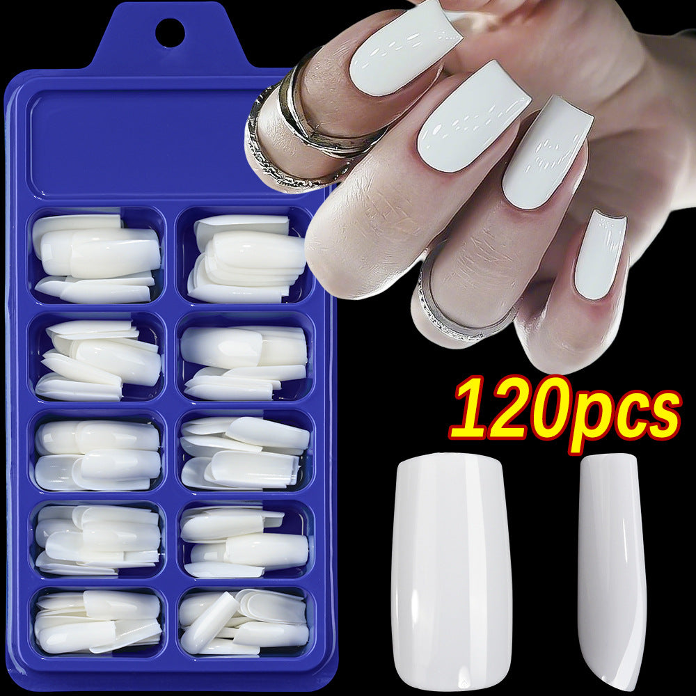 Premium Almond-Shaped False Nail Set Bowlift