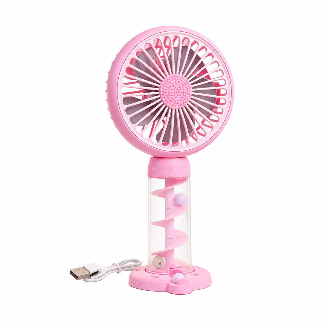 Ladies portable USB table fan Bowlift