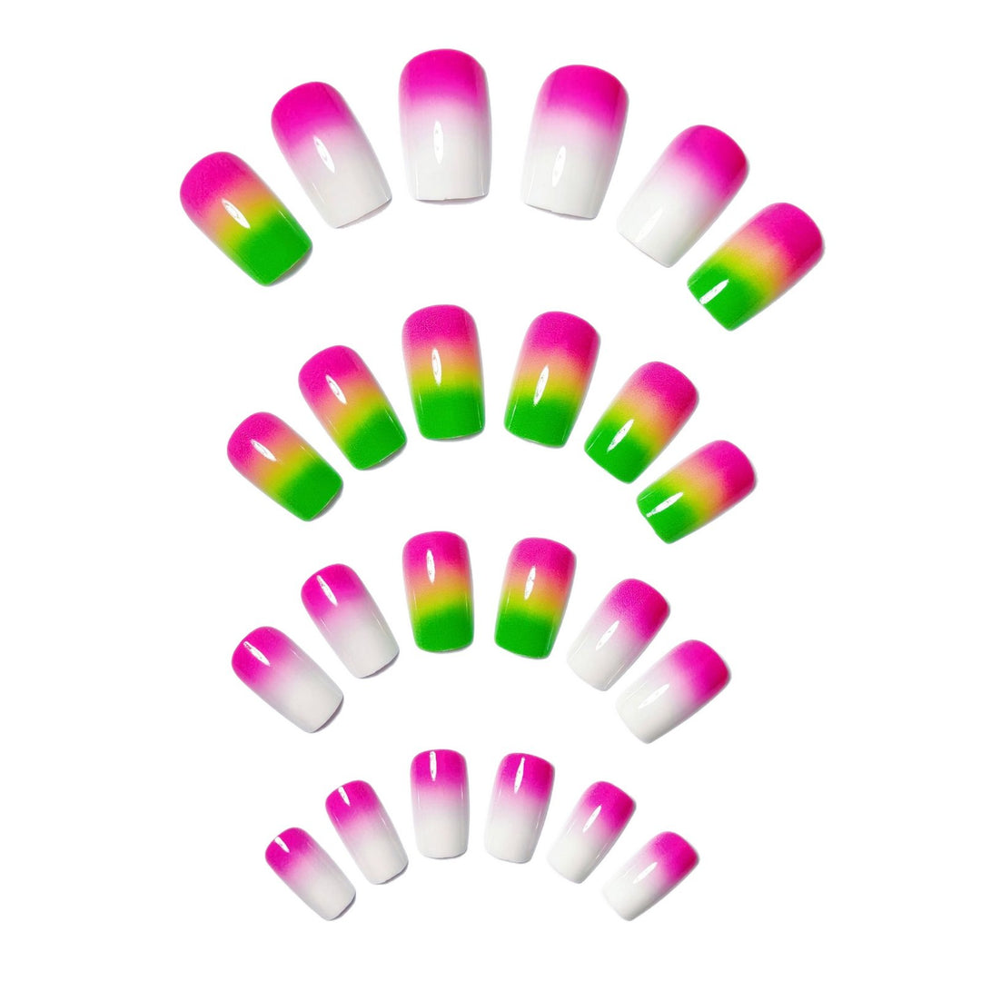 Stylish Ombre Nail Art Design Bowlift
