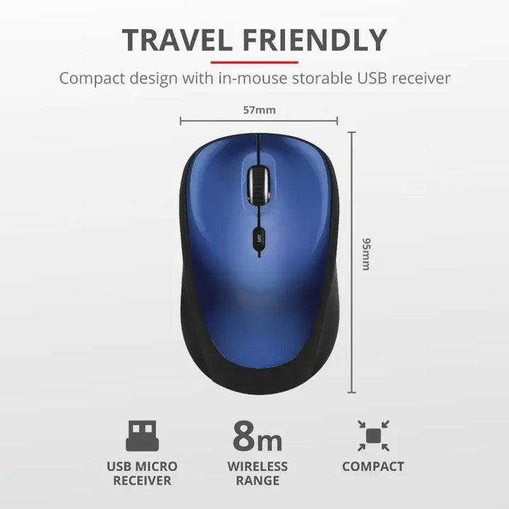 Ergonomic Wireless Computer Mouse with Precision Sensors Bowlift