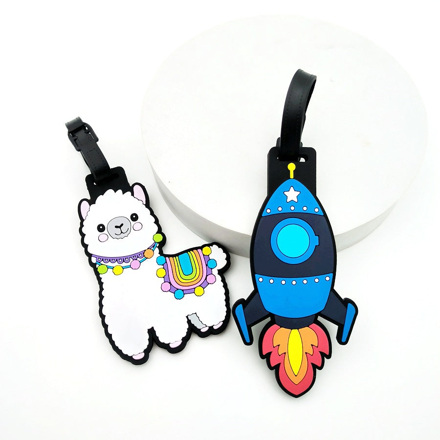 Rocket Design Luggage Tag Bowlift