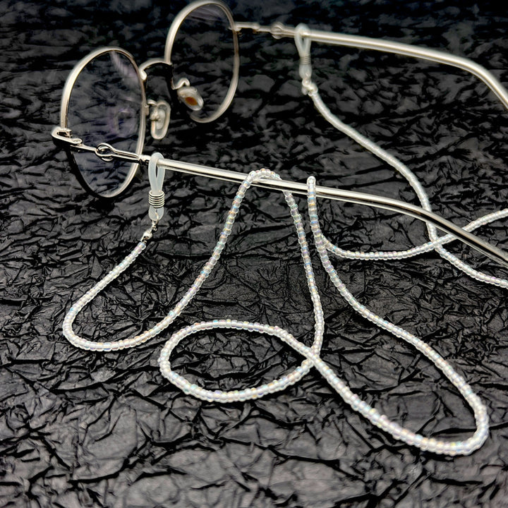 Premium Beaded Eyewear Retainer Chain Bowlift