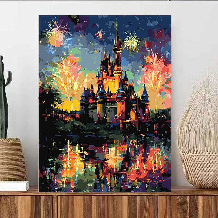Fantasy Landscape Canvas Art Print Bowlift
