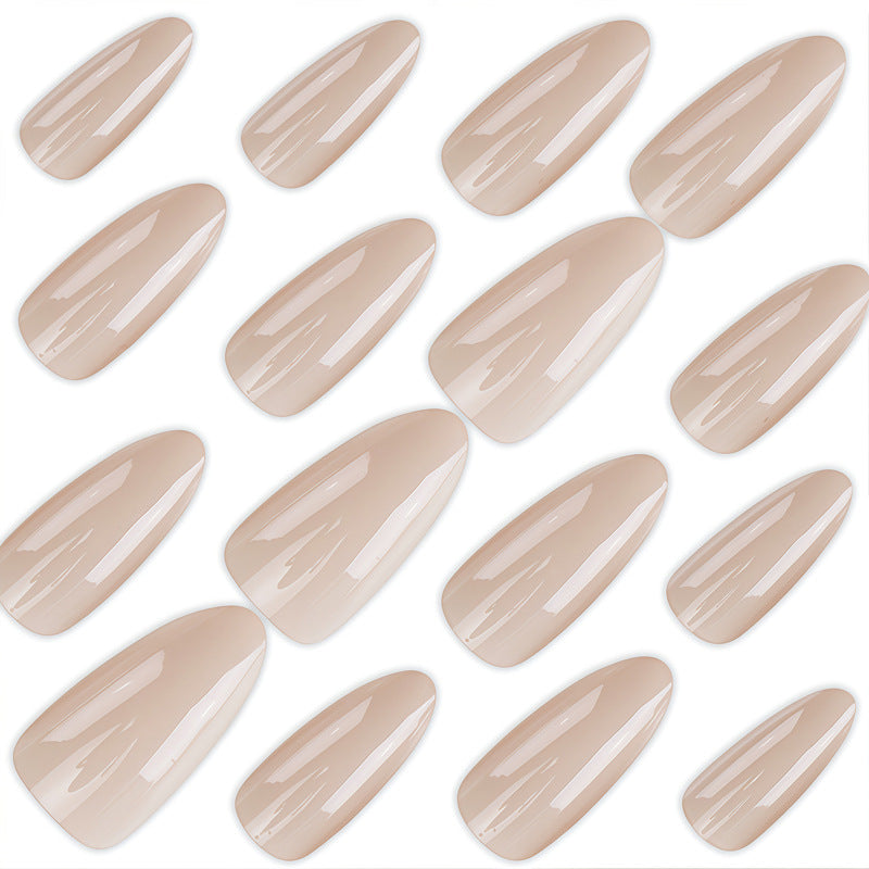Premium Glossy Almond-Shaped Press-On Nails Bowlift