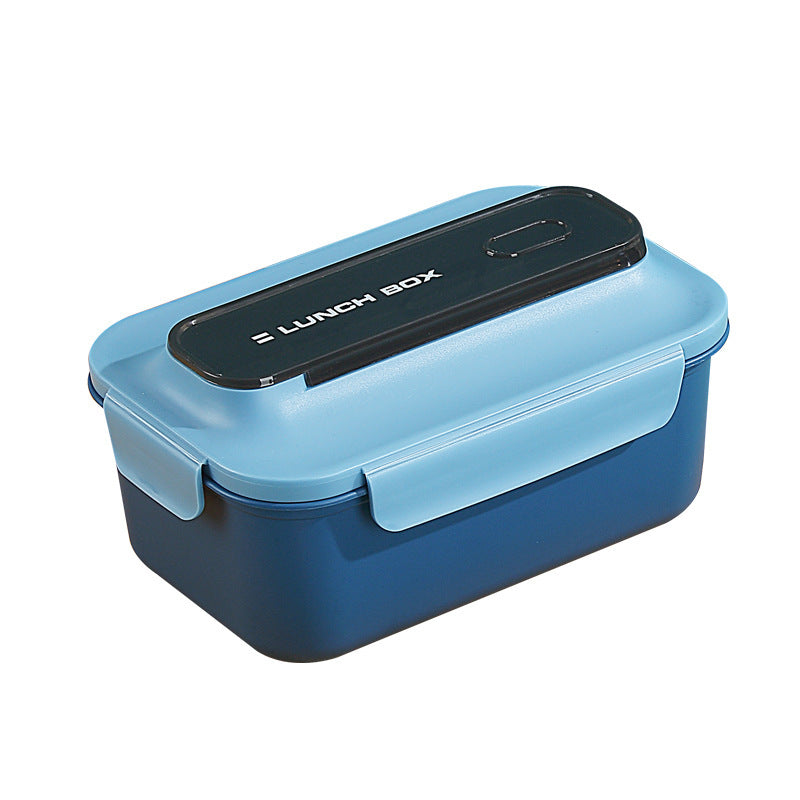 Versatile Leak-Proof Bento Lunch Box with Built-In Utensil Set