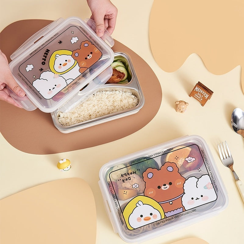 Stainless Steel Multi-Section Meal Prep Container