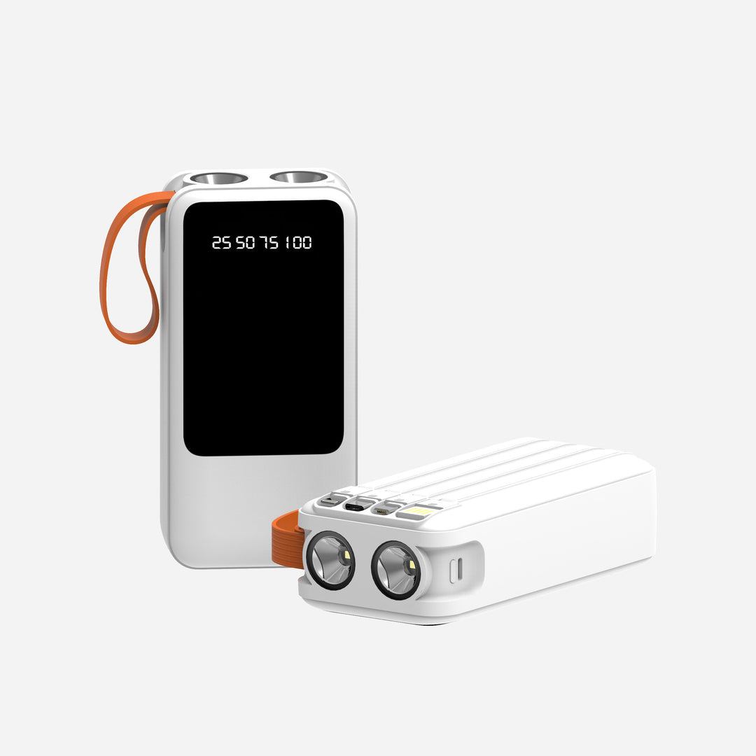 Portable power bank with smart LED display and multifunctional charging ports Bowlift