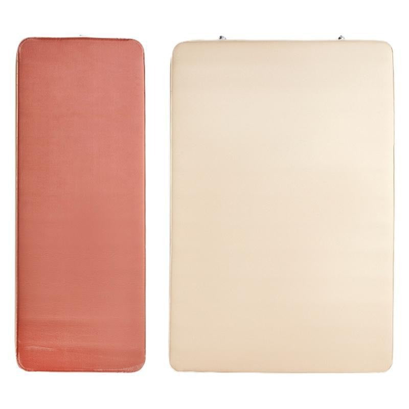 automatic self-inflating air mattress topper with memory foam core Bowlift
