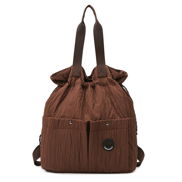 Leisure Tote Bag with Innovative Compartment Design Bowlift