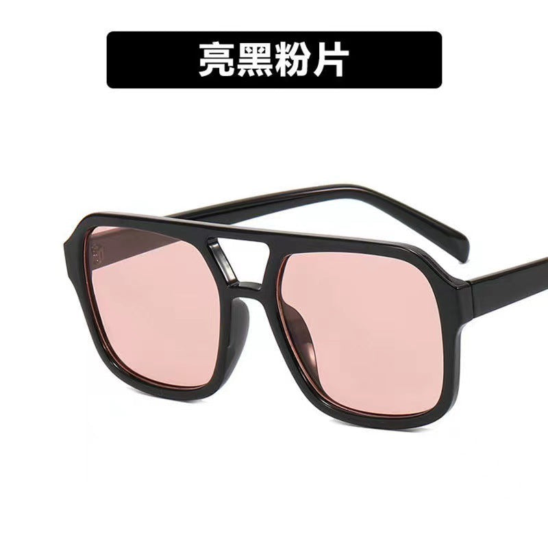 Women's fashionable oversized sunglasses with striking pattern Bowlift