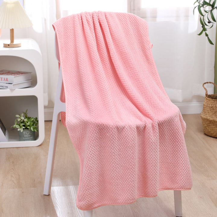 Waffle Weave Lightweight Absorbent Bath Towel Bowlift