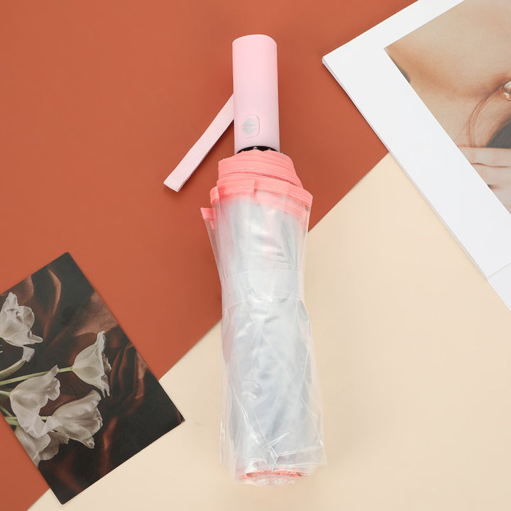 Unisex Automatic Transparent Umbrella Bowlift