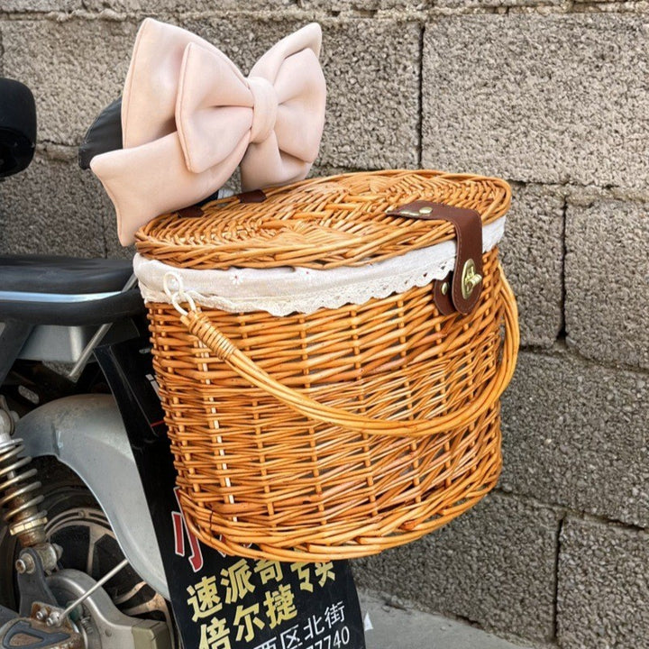 Unisex basket with braided design Bowlift