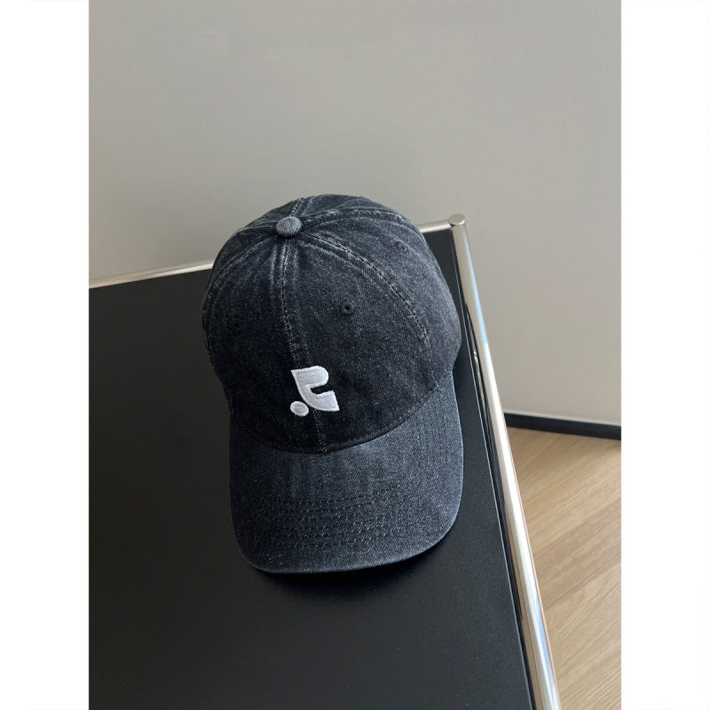 Women's Denim Adjustable Baseball Cap Bowlift
