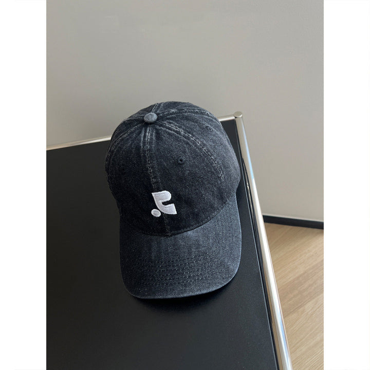 Women's Denim Adjustable Baseball Cap Bowlift