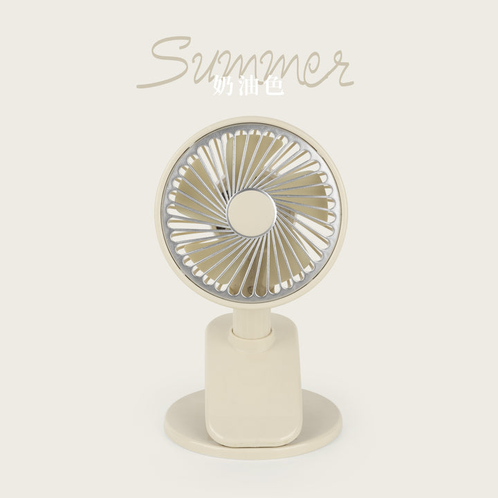 Women's Portable Table Fan with Flexible Tilt Bowlift