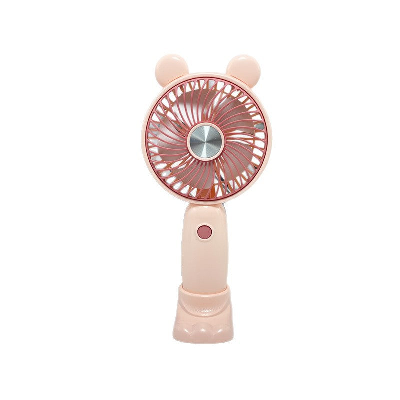Ladies Portable Mini Fan with Cute Animal Design Bowlift