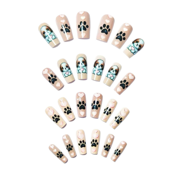 Playful Pet-Themed 3D Nail Art Bowlift