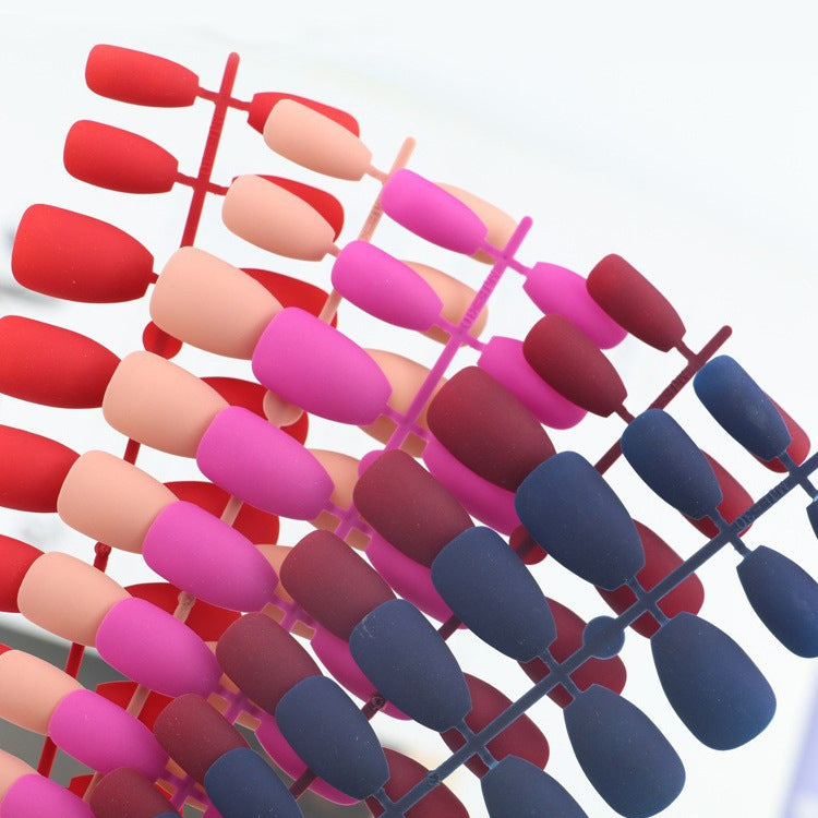 Premium Matte Finish Press-On Nail Tips Bowlift