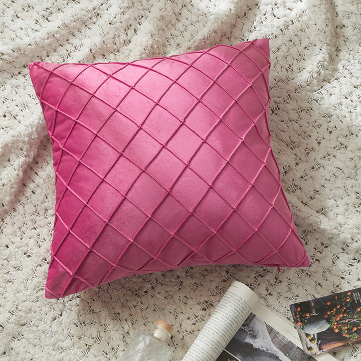 Textured Decorative Velvet Cushion