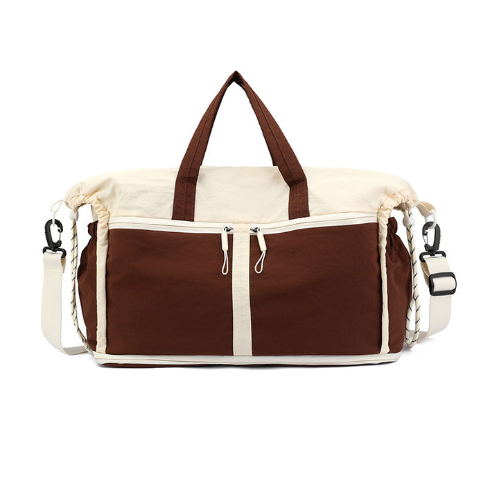 Sporty travel bag with smart organizer compartments Bowlift