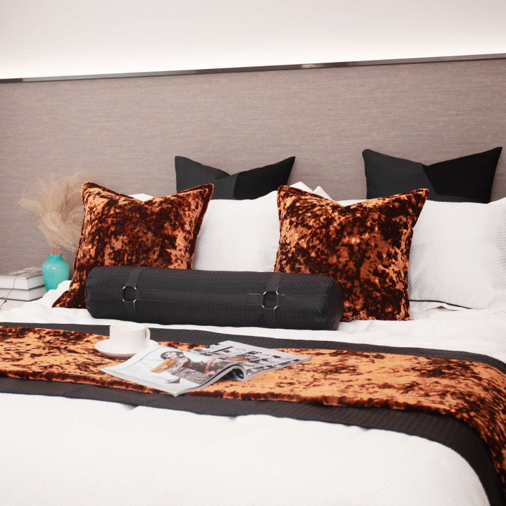 Velvet Home Decor Cushion Cover