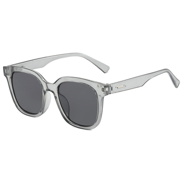 Women's sunglasses with a modern, angular plastic frame Bowlift