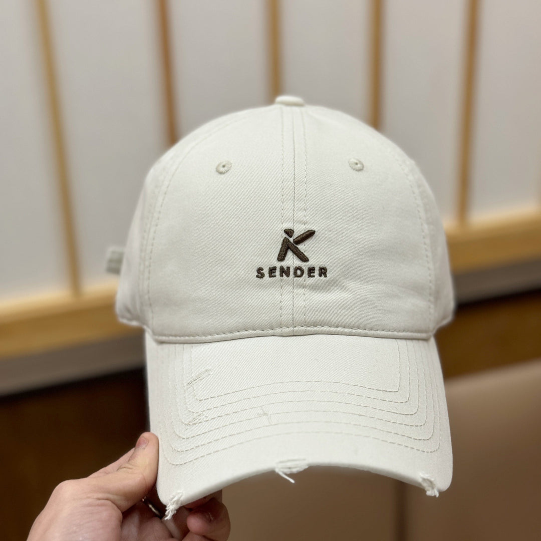 Men's Casual Distressed Baseball Cap Bowlift 1784270777